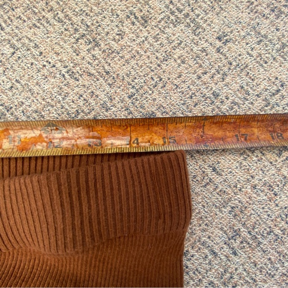 NWOT Rails Jules Ribbed Flare Cotton Silk Blend Pant in Fox size Large - Picture 11 of 16